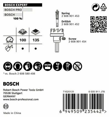 Bosch Power Tools EXPERT Construction Material Lochsäge 19 2608900451