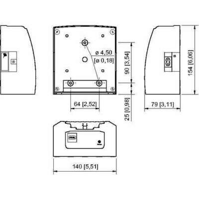 Stahl Ladesessel für Reihe 6148 6148/0000-011