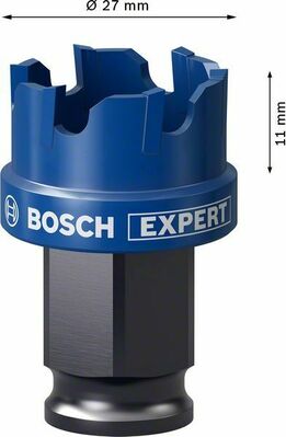 Bosch Power Tools Lochsäge SheetMetal 27 5 mm 2608900495