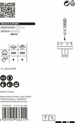 Bosch Power Tools Lochsäge SheetMetal 27 5 mm 2608900495