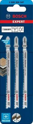 Bosch Power Tools Stichsägeblatt T 308 BFP, 3 Stück 2608900547