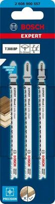 Bosch Power Tools Stichsägeblatt T 308 BP,3 Stück 2608900557