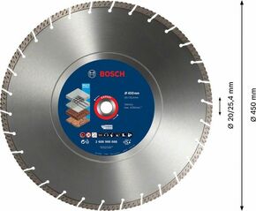 Bosch Power Tools Dia-Trenns.Multi Mat 450x25,40x3,3x12mm 2608900668