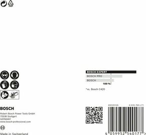 Bosch Power Tools M480 Schleifnetz 125mm,G400,5 Stück 2608900679