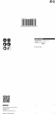 Bosch Power Tools M480 Schleifnetz 115x230mm,G400,VE10 2608900769