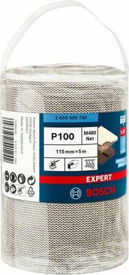 Bosch Power Tools Schleifnetzrolle 115mm,5m,G100 2608900786