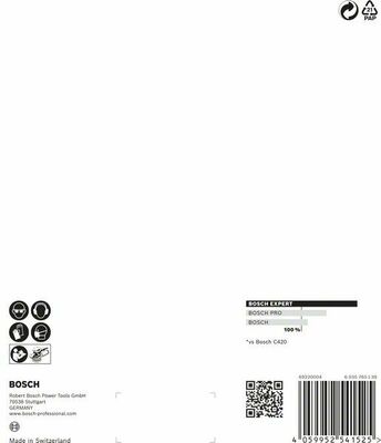 Bosch Power Tools C470 Schleifpapier 150 mm,G60,VE5 2608900814