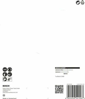 Bosch Power Tools C470 Schleifpapier 150mm,G 320,VE5 2608900820