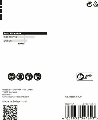 Bosch Power Tools C470 Schleifpapier 93mm, G 400,5 Stück 2608900831