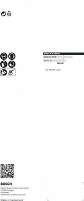 Bosch Power Tools C470 Schleifpapier 93x230mm,G60,VE10 2608900834