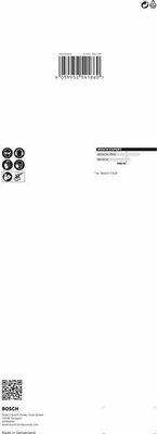 Bosch Power Tools C470 Schleifpapier 115x280mm,G80,VE10 2608900848