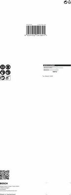 Bosch Power Tools C470 Schleifpapier 115x280mm,G240,VE10 2608900851