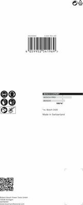 Bosch Power Tools C470 Schleifpapier 93x186mm,G240,VE10 2608900858