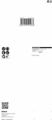 Bosch Power Tools C470 Schleifpapier 115x230mm,G40,VE10 2608900860