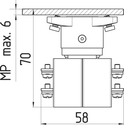 Schmersal Kreuztaster MKTC32