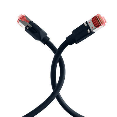 EFB-Elektronik RJ45 Patchkabel schwarz, 0,5 K8050.0,50