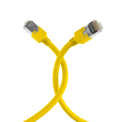 EFB-Elektronik RJ45 Patchkabel gelb, 20 K8702.20
