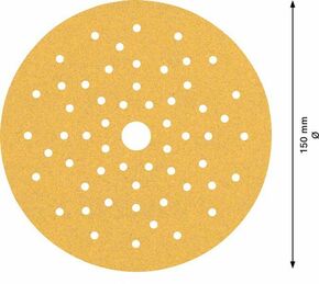 Bosch Power Tools EXPERT C470 Schleifpapier Mehrloch für 2608901138