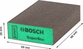 Bosch Power Tools Schleifschwamm S471 superfein 2608901180
