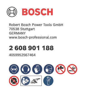 Bosch Power Tools EXPERT CMW Trenn 115mm, 22,23mm 2608901188