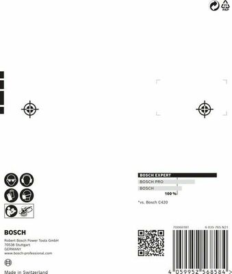 Bosch Power Tools Starter-Set 125mm, 7-tlg. 2608901202