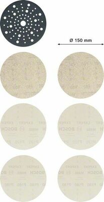 Bosch Power Tools Starter-Set 150mm, 7-tlg. 2608901203