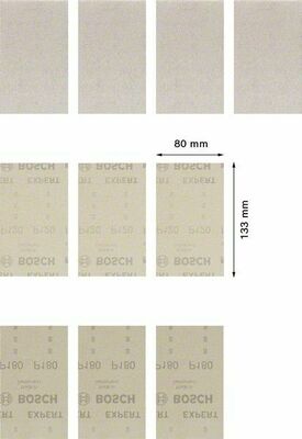 Bosch Power Tools EXPERT M480 Schleifnetz-Set 80 x 2608901205