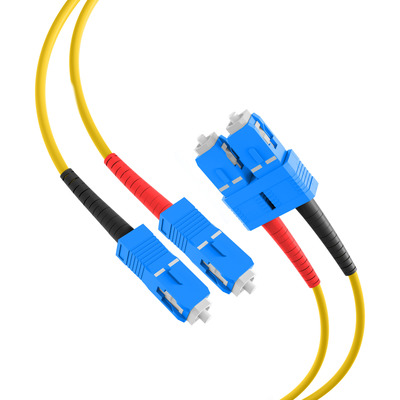 EFB-Elektronik LWL-Duplex Jumper gelb, 3 O2513.3