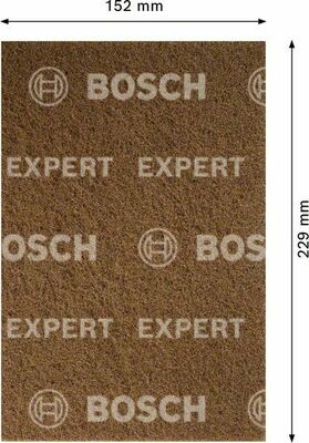 Bosch Power Tools Vliespad N880 152x229mm,grob A 2608901212
