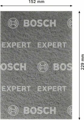 Bosch Power Tools Vliespad N880 152x229mm ultrafein 2608901216