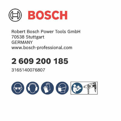 Bosch Power Tools Lamellenschleifer 6mm,60mm,40mm,120 2609200185