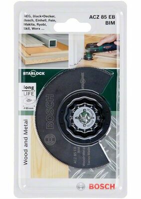 Bosch Power Tools BIM Segmentsägeblatt ACZ 85 EB,85mm 2609256943