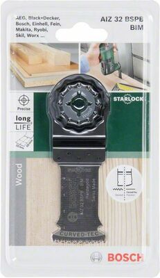 Bosch Power Tools Tauchsägebl Starlock AIZ 32 BSPB 2609256946
