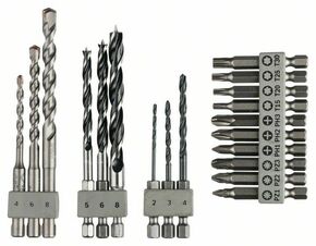 Bosch Power Tools Bohr-/Bit-Set 19-tlg UneoMixed 2609256989
