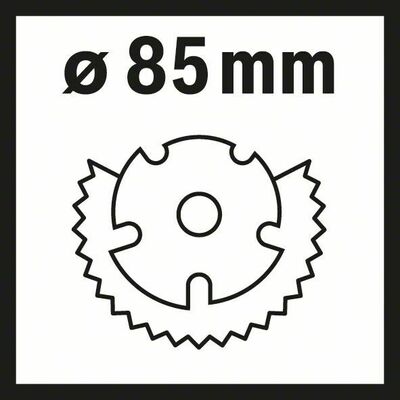 Bosch Power Tools Tiefenstopp Basic, 4-Stufen 2609256C61