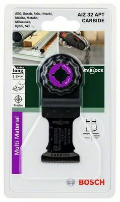 Bosch Power Tools Tauchsägebl Starlock AIZ 32 APT MultiMax 2609256F00