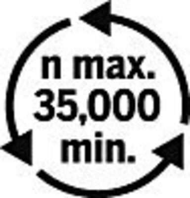 Bosch Power Tools Schleifband 13 mm, Körnung 60, mit Schleifdorn 2615040732