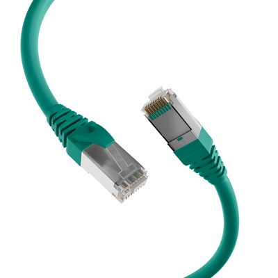 EFB-Elektronik Patchk.PUR CAT.5e SF-UTP 0,5m grün K5530.0,5
