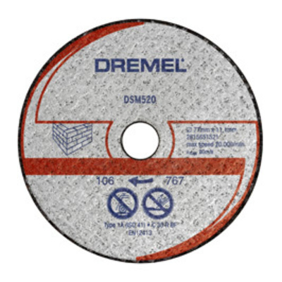 Bosch Power Tools Dremel Trennscheibe Mauerwerk 2615S520JB