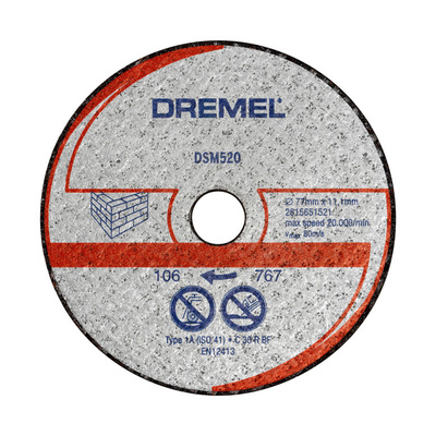 Bosch Power Tools Dremel Trennscheibe Mauerwerk 2615S520JB