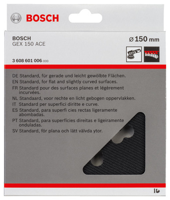 Bosch Power Tools Schleifteller mittel, 150 mm, für GEX 150 ACE 3608601006