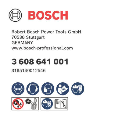 Bosch Power Tools PRO Scheibenfräser, 105 x 20 x 2,8 mm 10 Zähne 3608641001