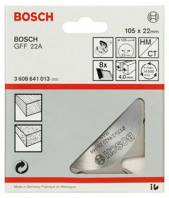 Bosch Power Tools Blattschneider 8,22mm,4mm 3608641013