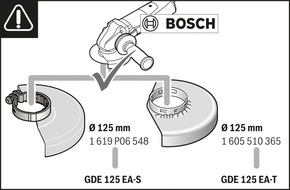 Bosch Power Tools Absaughaube Easy-Adjust, Systemzubehör 1600A003DH