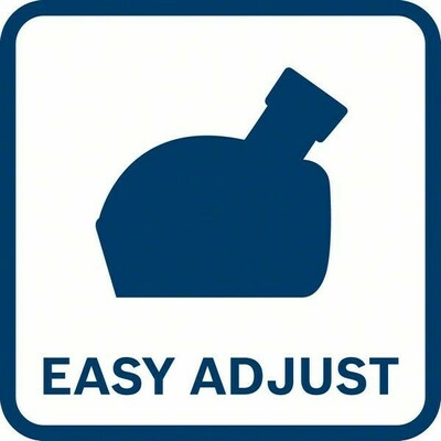 Bosch Power Tools Absaughaube Easy-Adjust, Systemzubehör 1600A003DJ