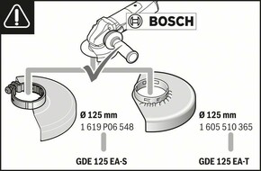 Bosch Power Tools Absaughaube GDE 125 EA-T (C) 1600A003DJ