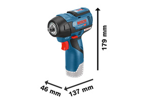 Bosch Power Tools Akku-Drehschlagschrauber GDS 12V-115 (L) 06019E0102