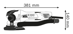 Bosch Power Tools Exzenterschleifer GET 75-150 (L) 0601257101