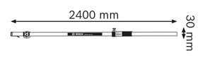 Bosch Power Tools Messleiste GR 240 0601094100