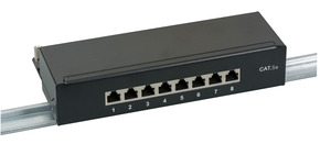 EFB-Elektronik Mini-Patch-Panel 8xRJ45S, Cat5e 1HE 37735.8